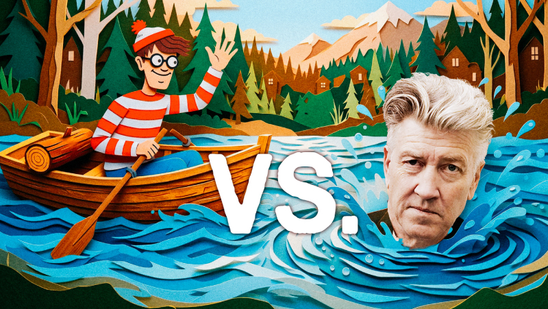 David Lynch et “Où est Charlie” sont sur un bateau