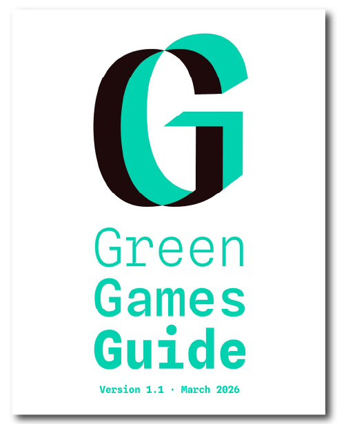 Green Games Guide, guide pratique consacré à l'écoconception et à la fabrication durable des jeux de société.